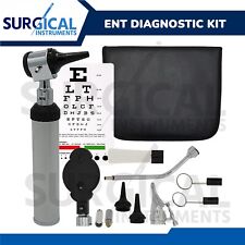 Ent Opthalmoscope Ophthalmoscope Otoscope Nasal Diagnostic Set Kit With Case