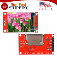 1510pcs 1.8 Spi Lcd Screen Module 128160 Tft With Sd Card Slot St7735 Driver