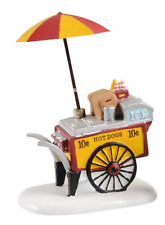 Dept 56 Christmas In The City - Hot Dog Vendor 58866 Single Cart Umbrella Only