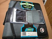 Case It The Dual 2 In 1 Dual Ring Binder 3 Capacity