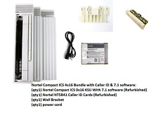 Refurbished Nortel Nt7b58 Compact Ics 4x16 Ksu Bundle With 7.1 Sw Caller Id