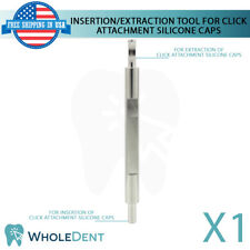 Extraction Insertion Tool For Click Attachment Silicone Caps Dental Im Plant
