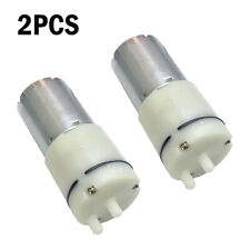 2pcs Dc12v Micro 370 Motor Oxygen Air Pump Negative Pressure Suction Vacuum Pump