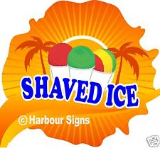 Shaved Ice Decal 14 Snow Cones Concession Trailer Food Truck Vinyl Sticker
