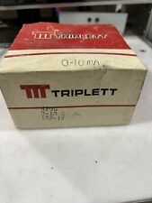 New Triplett 420g Panel Meter 4-20madc Scale 0-10 H2o