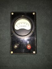 Vintage Roller Smith Milliamperes Panel Meter In Bakelite Case Type Tdh