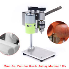 Mini Drill Press Bench Electric Drill Machine Work Bench 2 Speed Milling Machine