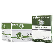 Boise X-9 Multi-use Copy Paper Letter 20 Lb Bright White 500ream 10-pk