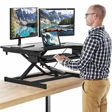 Standing Desk Coverter Stand Up Desk Adjustable Desk 32 Inches Riser Home Office
