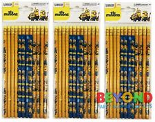Minions Wooden Pencils School Supplies Pencils Party Favors