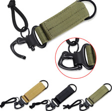 Tactical Molle Carabiner Backpack Belt Clip Keychain Buckle Quick Release Hook