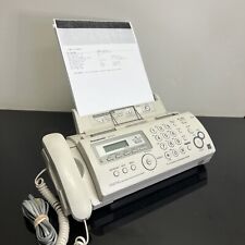 Panasonic Kx-fp215 - Compact Plain Paper Fax Machine Copier Answering - Working