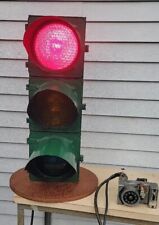Crouse Hinds Traffic Light With Timer Complete Housing Lens Genuine Real Signal