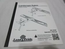 Land Pride Landscape Rakes Operators Manual Lr1660728496 Lr268496 Bin