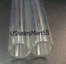 5 - 6 Borosilicate Glass Blowing Tubing 17mm Od 13mm Id Thick Pyrex Sharp Tubes