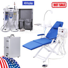 Portable Dental Delivery Unit 4holes Air Compressor Suction Unitdental Chair