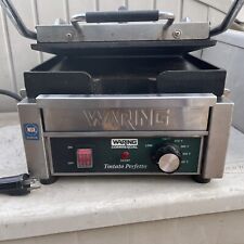 Waring Wfg150 Tostato Perfetto Top Bottom Panini Grill