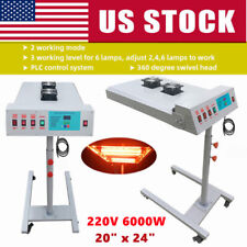 220v 6000w 20 X 24 Automatic Ir Flash Dryer With Sensor For Screen Printing