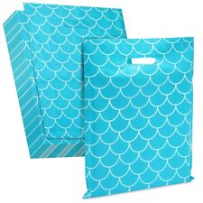 100x Merchandise Bags For Small Business Retail Shopping Boutique Plastic 12x15