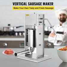 Sausage Maker Stuffer Profesi 15l Two Speed Vertical Meat Filler Stainless Steel