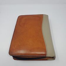 Ring Ranch Leather 10in Note Pad 3 Ring Binder