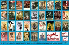 Peddinghaus 187 Ho German Wartime Wall Posters Wwii 36 Posters 1575