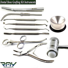 Dental Implant Bone Grafting Instruments Graft Syringe Scraper Packer Compactor