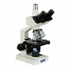 Omax 40x-2500x Led Trinocular Lab Compound Microscope With Mechanical Stage