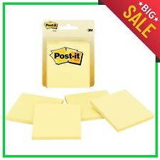 Post-it Notes 3x3 In 4 Pads Americas 1 Favorite Sticky Notes Canary Yellow