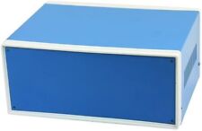 Electronic Enclosures Blue Metal Enclosure Project Case Diy Box 9.8 X 7.5 X 4.3