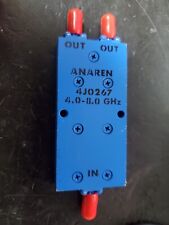 Anaren 4j0267 Power Divider 4ghz-8ghz Tested Very Clean See Analyzer Plots