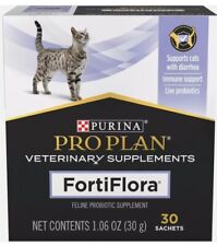Fortiflora Purina Pro Plan Veterinary Supplements Cat - New - Exp 1024
