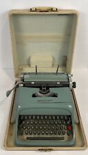 Vintage Olivetti Studio 44 Portable Manual Typewriter Hard Case Barcelona Spain