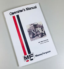 Massey Ferguson 1085 Tractor Owners Operators Manual Maintenance