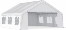 20x20 Carport Canopy Gazebo Heavy Duty Wedding Party Event Tent Garage Outdoor