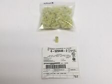 100 New Tyco Amp 4-520448-2 Female 12-10 Awg Yellow Quick Disconnect Terminals