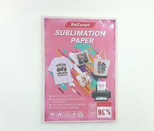 100pcs A4 Paper Heat Press Transfer Paper On Fabric T-shirt Inkjet Printer
