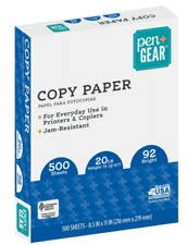 Pengear Copy Paper 8.5 X 11 92 Bright White 20 Lb. 1 Ream 500 Sheets