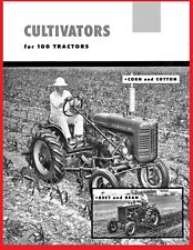 Ih Mccormick Cultivators For Farmall 100 Tractor Brochure 1 Row Super A 140