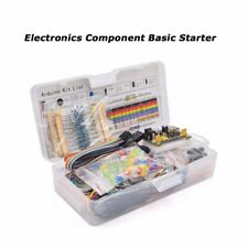 New Basic Beginners Electronics Prototyping Breadboard With Components Kit