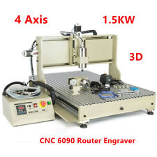 4 Axis Usb Cnc 6090 Router Woodworking Milling Engraving Diy Cnc Cutting Machine
