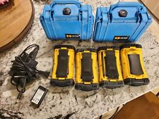 4 Trimble Nomad 900l Data Collectors Wnew Charger Batteries And Pelican Case