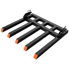 Clamp On Debris Forks To 48 Bucket 2500 Lbs Heavy Duty Clamp-on Pallet Forks