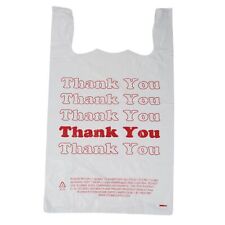 Large Plastic Thank You Bags T-shirt Bags 18 X 8 X 30 - Case Of 500