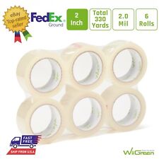 No Noise Silent Packing Tape Refill 2 Inch X 55 Yards For Packaging Sealing