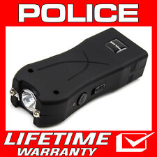 Police Stun Gun 398 550 Bv Mini Rechargeable With Led Flashlight Black
