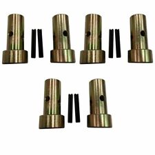 3pair6ea Quick Hitch Adapter Bushings Wroll Pins For Cat 1 3-pt Tractor Bus