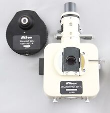 Nikon Microphot Nomasrki Dic Phase Contrast Dark Field Condenser Set Microscope