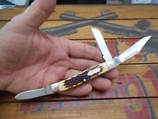 Schrade Uncle Henry 885uh Stockman 3 Blade Pocket Knife