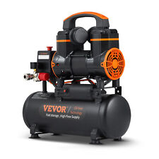 Vevor Air Compressor 2.1 Gallon 900w 2.2 Cfm 90psi 70 Db Ultra Quiet Oil Free